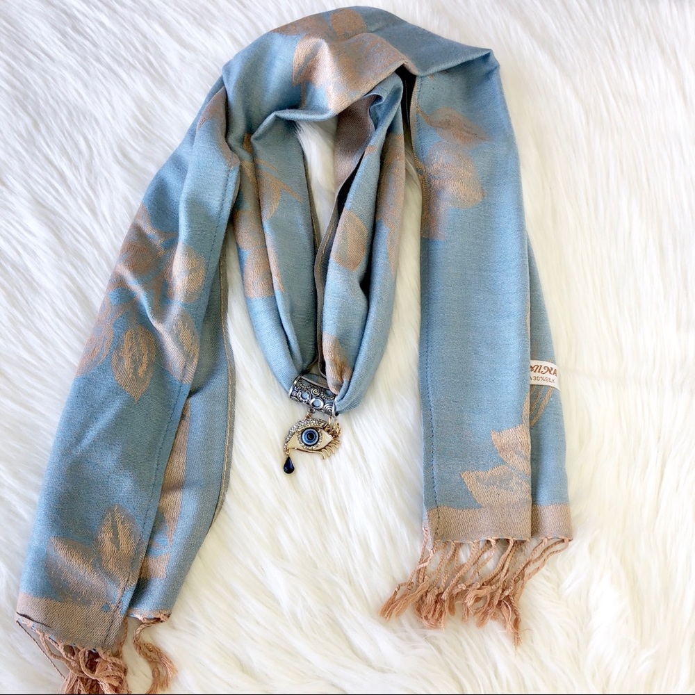 ✨Eyanatia Pashmina Jewelry Scarf ✨